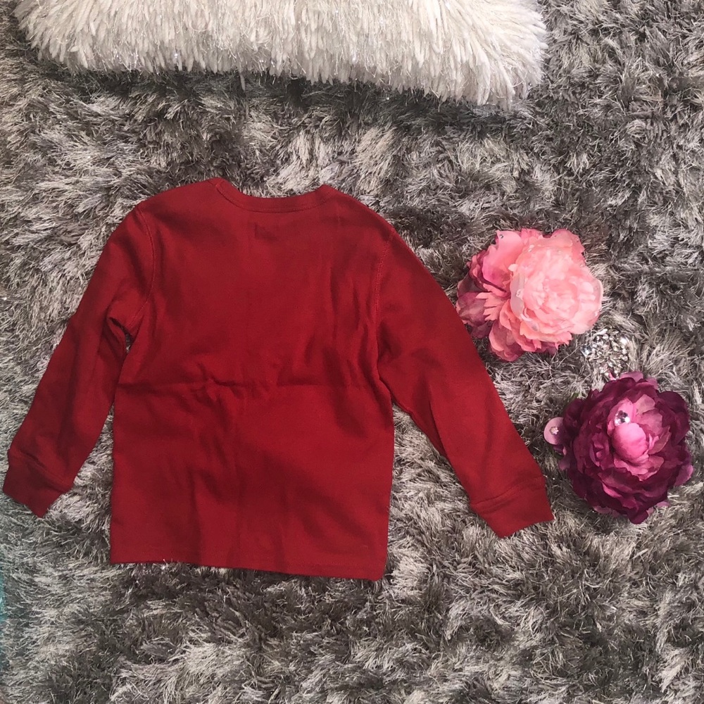 Baby Gap Red Long Sleeve Tee Child size 5 - Picture 3 of 7